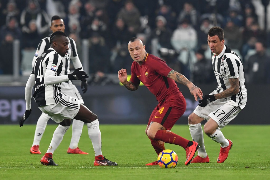 Juventus-Roma Nainggolan Mandzukic