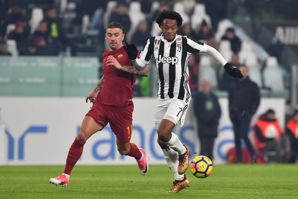 Juventus-Roma Kolarov Cuadrado