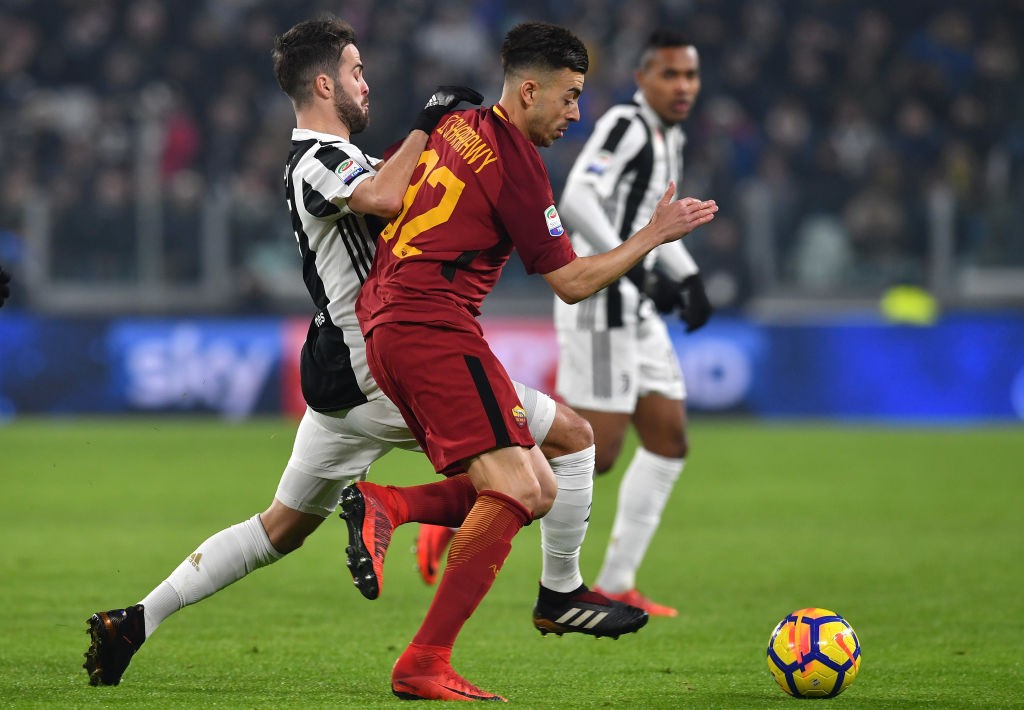 Juventus-Roma El Shaarawy Pjanic
