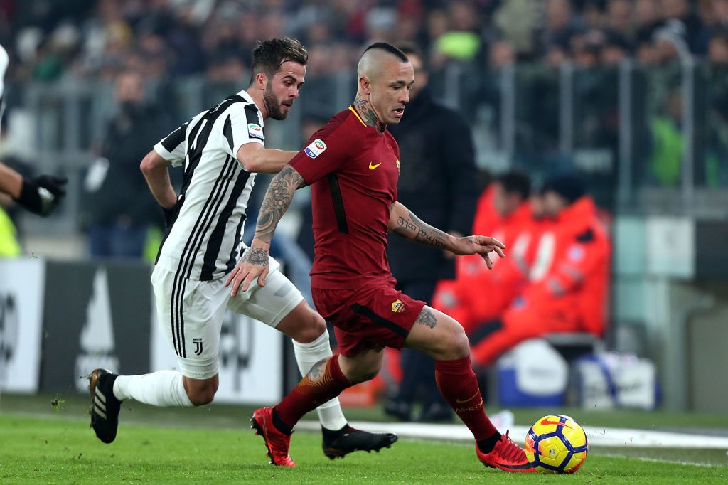 Juventus-Roma Nainggolan Pjanic