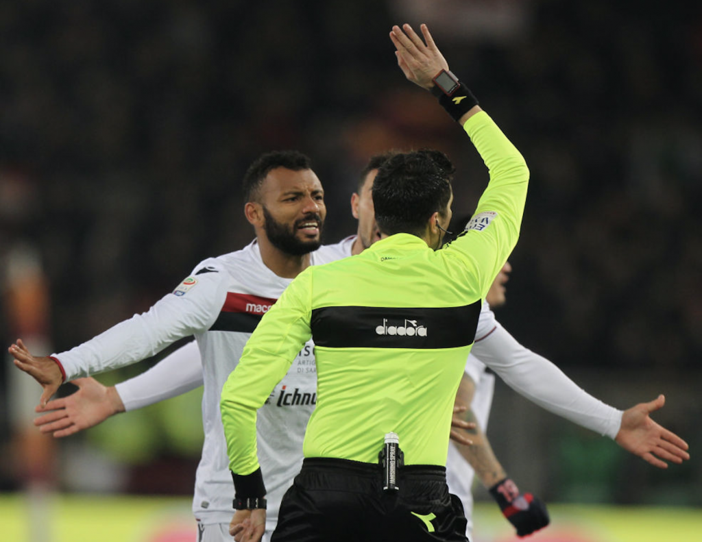 Roma-Cagliari Damato