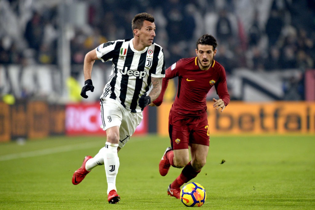 Juventus-Roma Florenzi Mandzukic