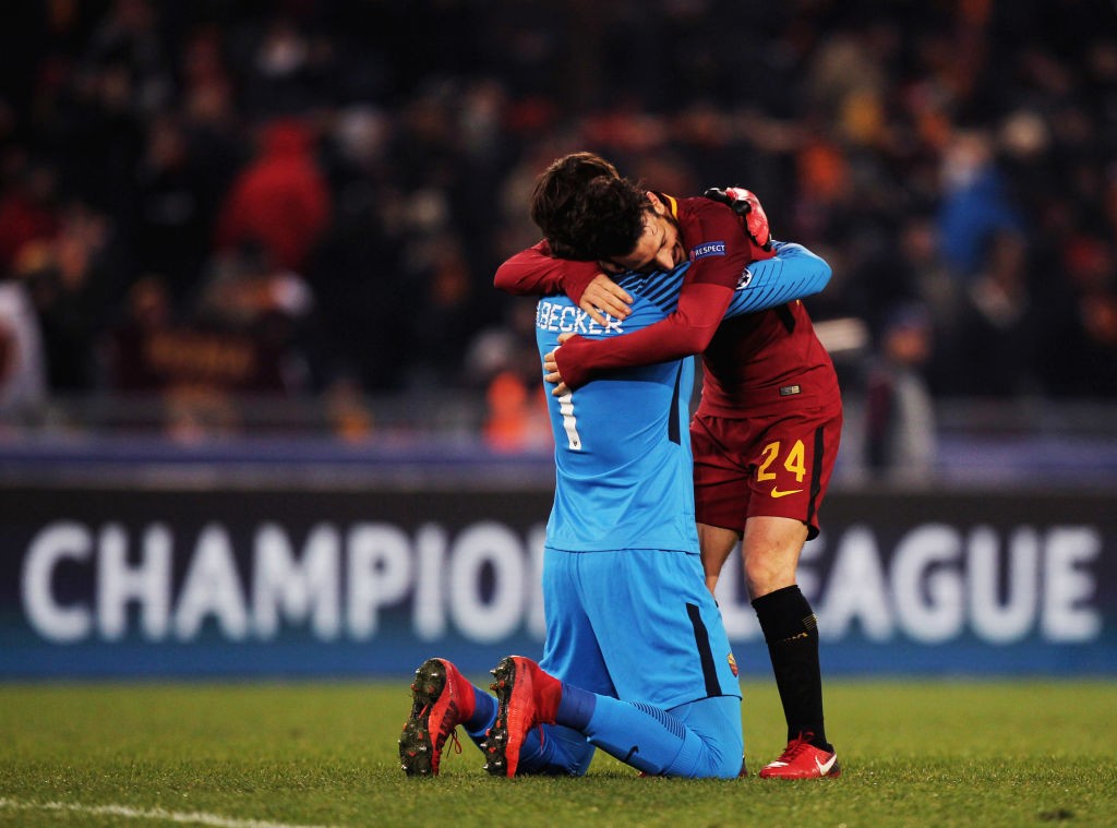 Roma-Qarabag Alisson Florenzi
