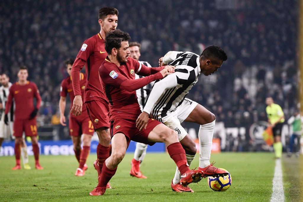 Juventus-Roma Florenzi Pellegrini