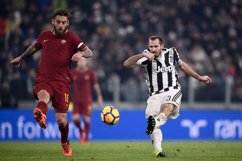 Juventus-Roma Chiellini De Rossi