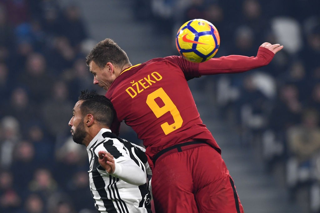 Juventus-Roma Dzeko