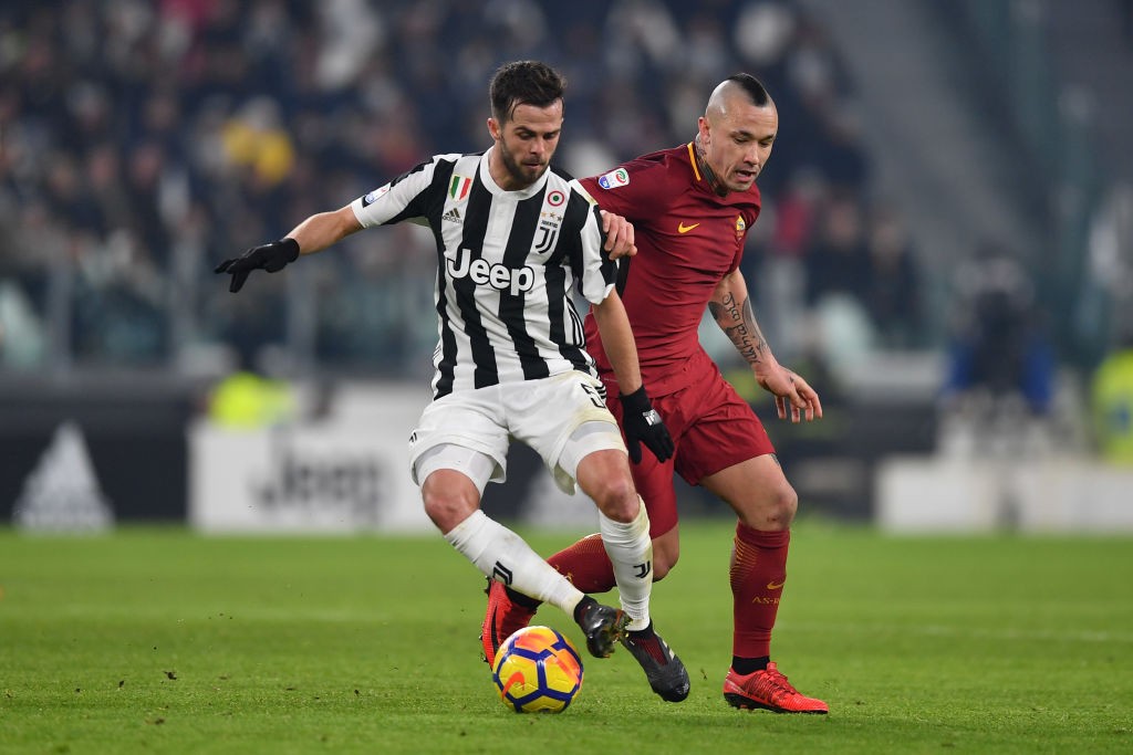 Juventus-Roma Nainggolan Pjanic