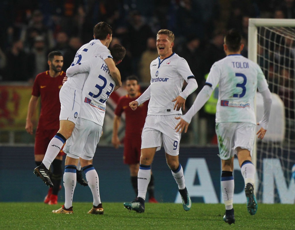 Roma-Atalanta Gol Atalanta