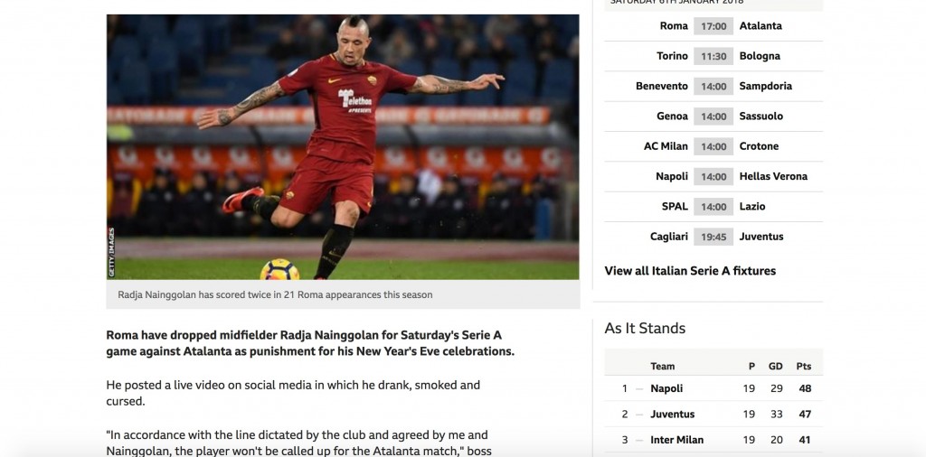 nainggolan bbc