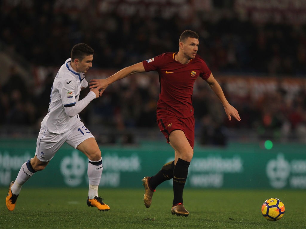 Roma-Atalanta Dzeko