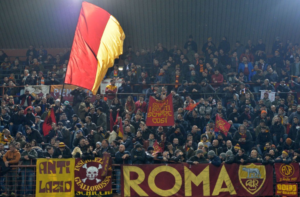 Sampdoria-Roma Tifosi Curva