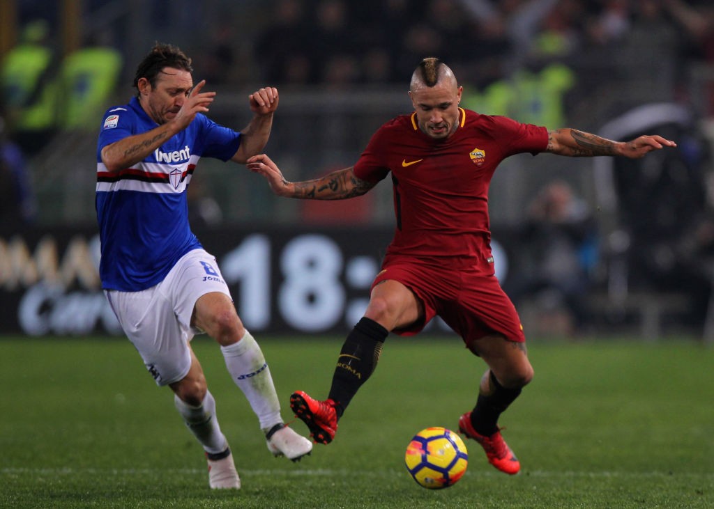 Roma-Sampdoria Nainggolan Barreto