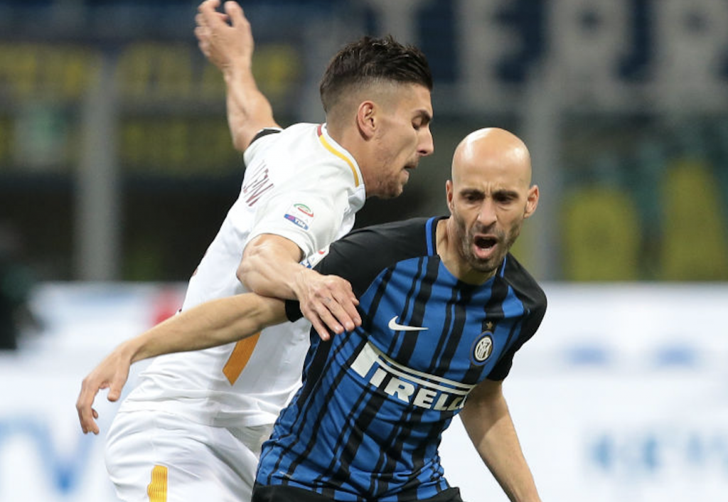 Inter-Roma Pellegrini Borja Valero