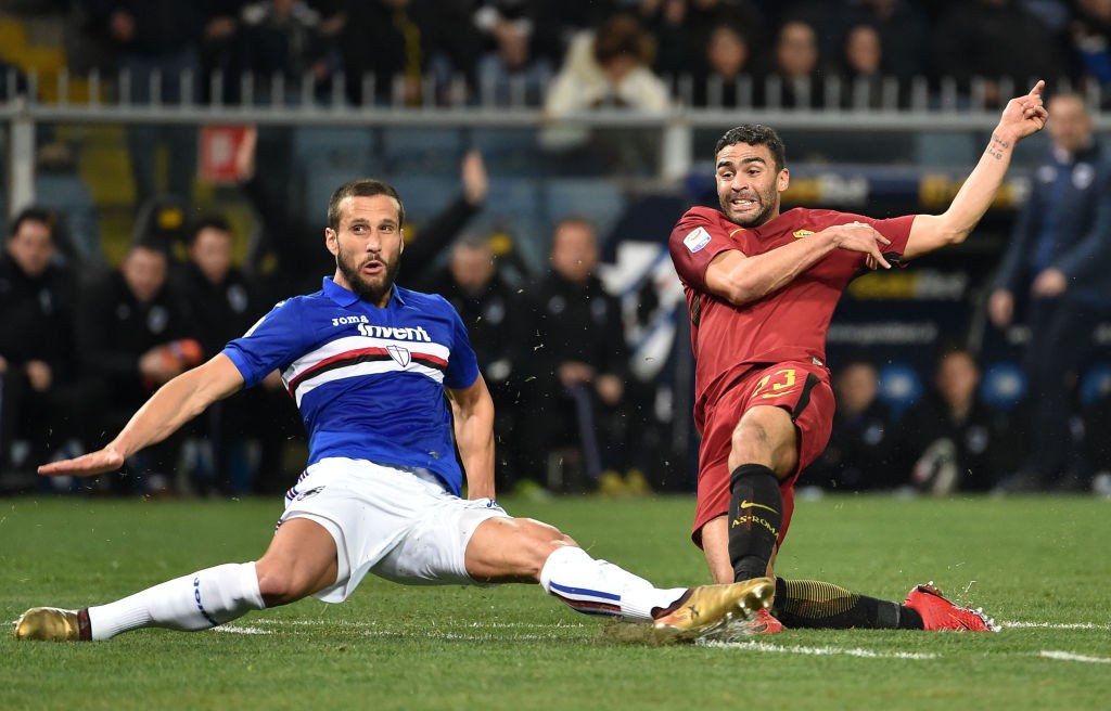 Sampdoria-Roma Defrel