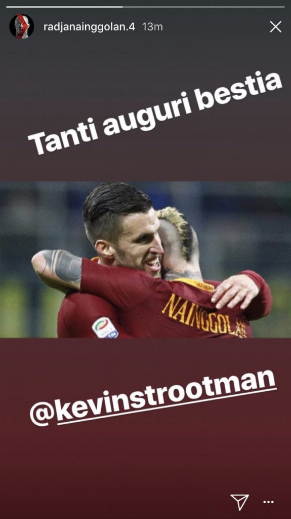 Auguri Strootman Nainggolan