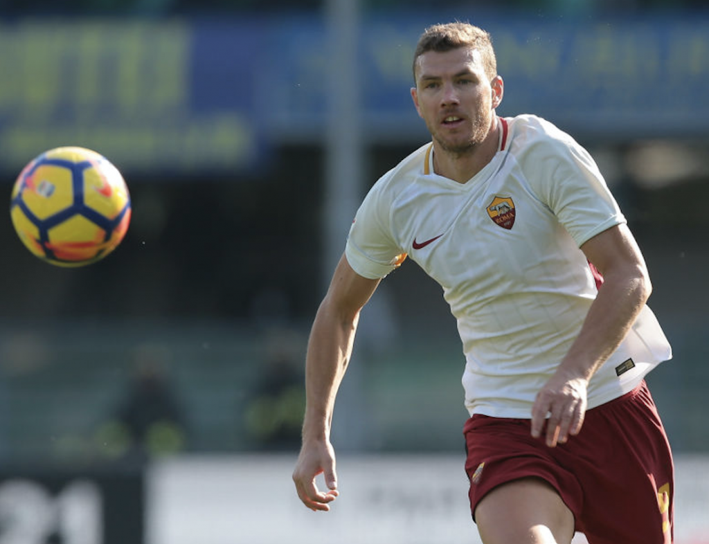 Verona-Roma Dzeko 01