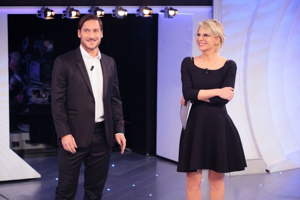 totti maria de filippi c'è posta per te