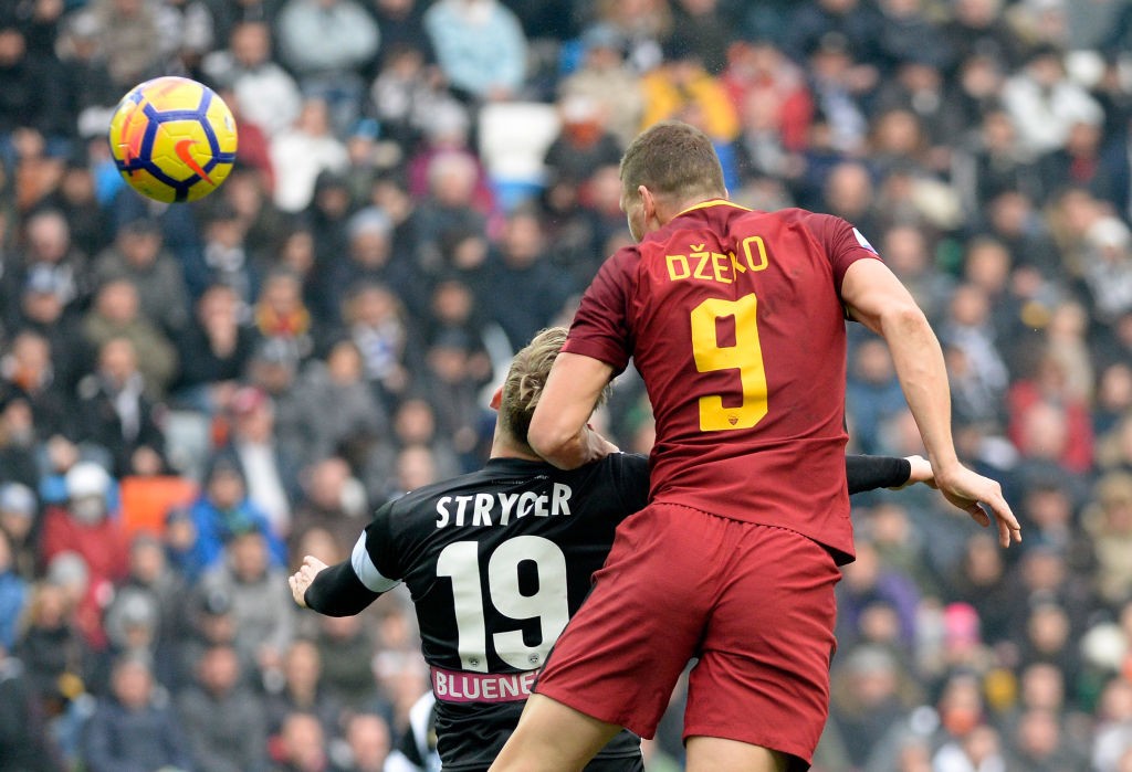 Udinese-Roma Dzeko