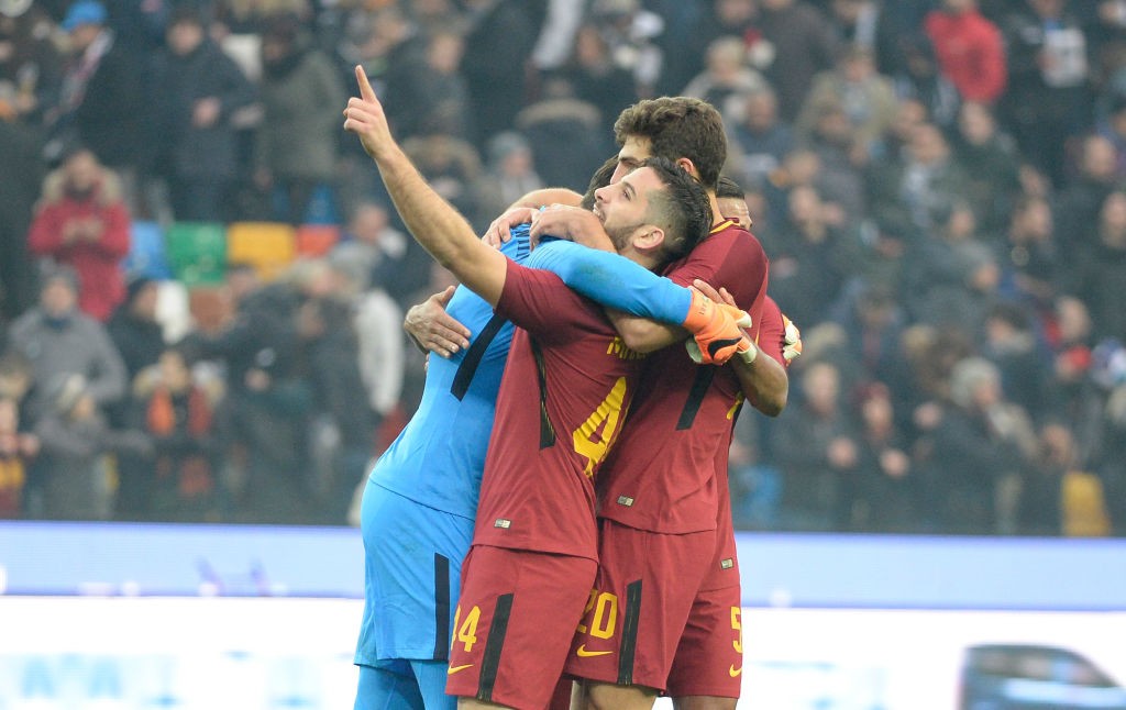 Udinese-Roma Alisson Manolas Fazio
