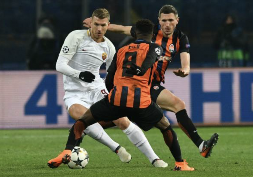 Shakhtar-Roma Dzeko 01