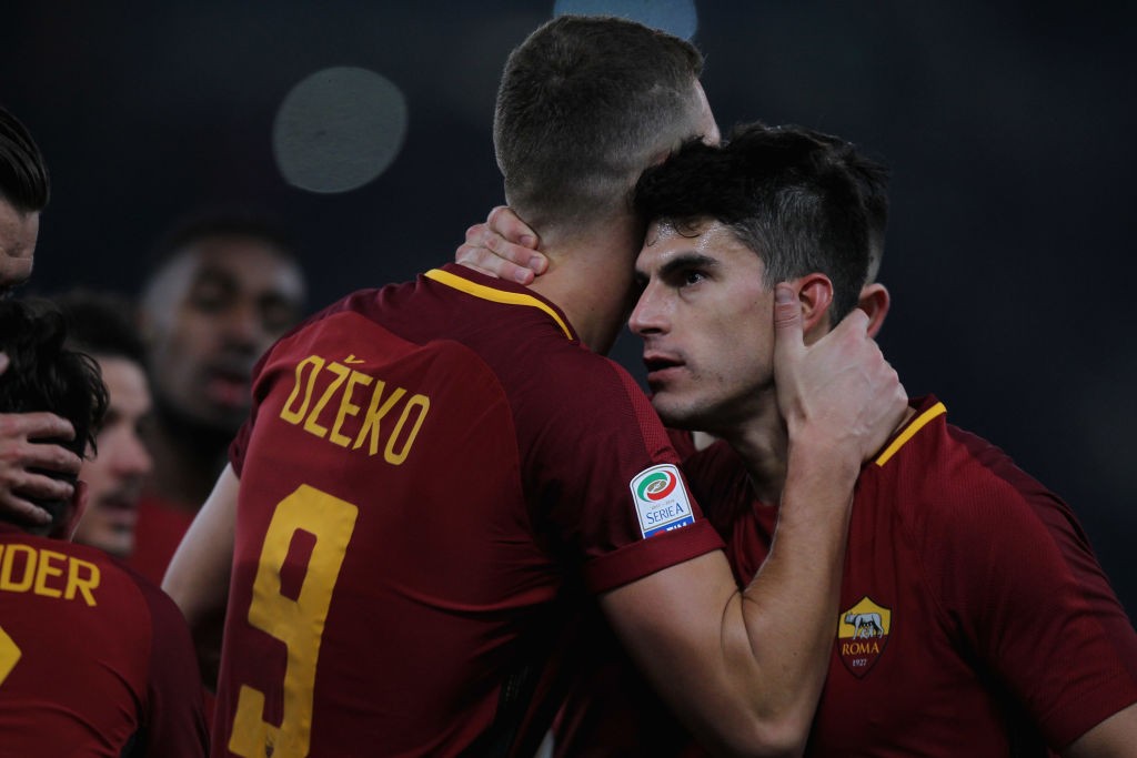 Roma-Benevento Dzeko Perotti