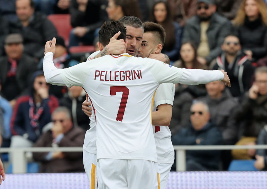 Crotone-Roma Pellegrini El Shaarawy Kolarov