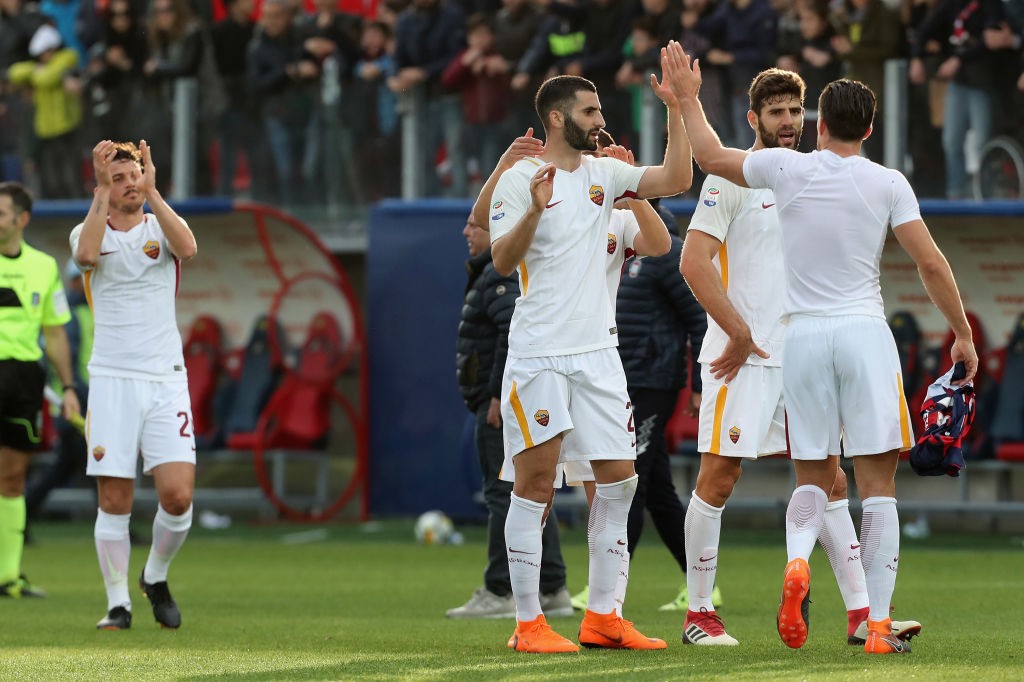 Crotone-Roma Gonalons Fazio