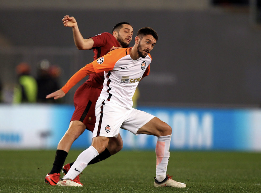 Roma-Shakhtar Manolas Ferreyra