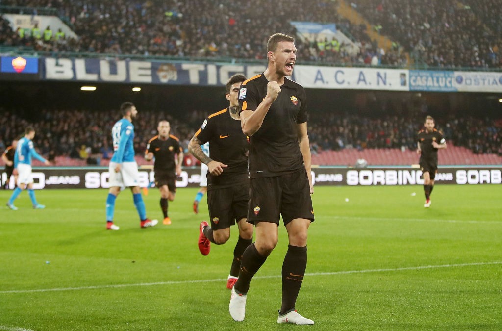 Napoli-Roma Dzeko Perotti