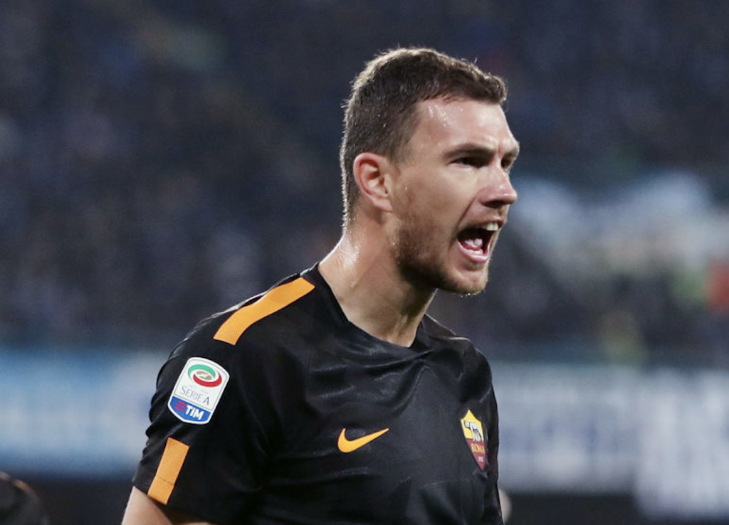 Napoli-Roma Dzeko 03