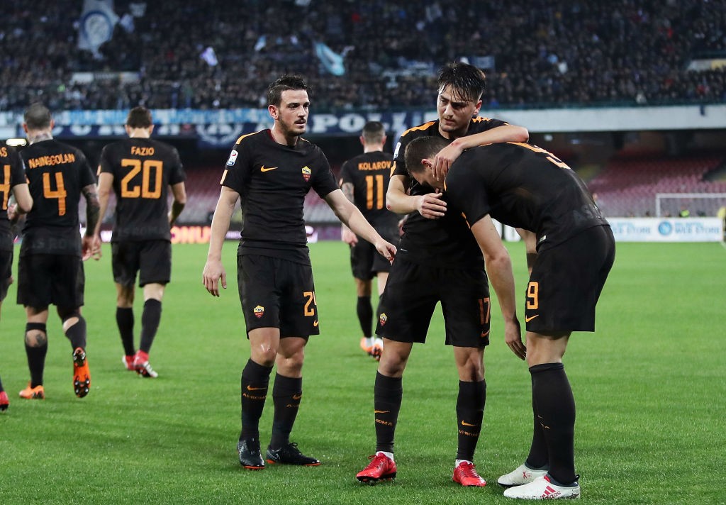 Napoli-Roma Dzeko Under Florenzi