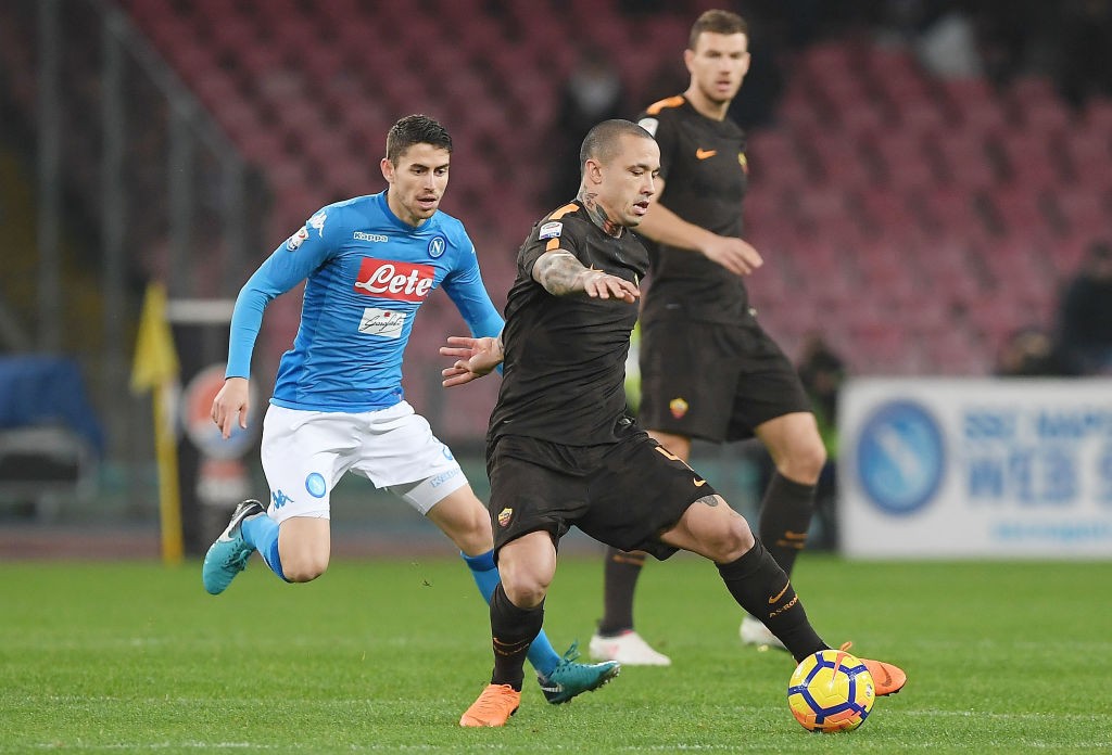 Napoli-Roma Nainggolan Jorginho