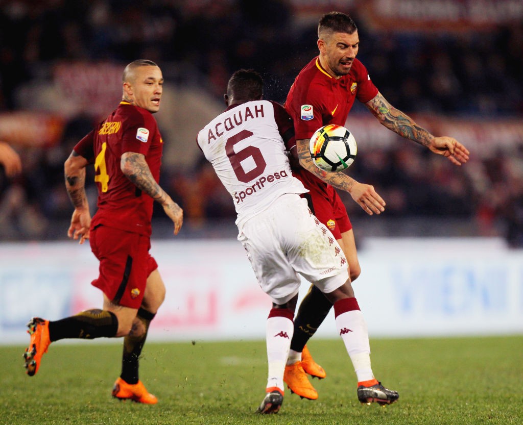 Roma-Torino Kolarov Nainggolan Acquah
