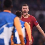 Roma-Shakhtar Gol Dzeko 01