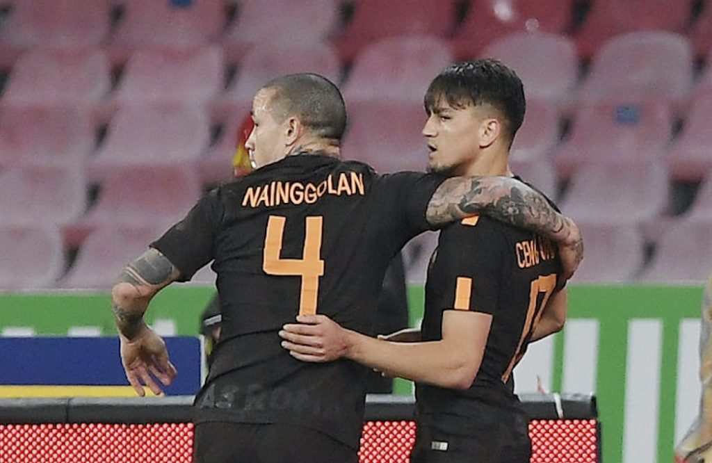 Napoli-Roma Nainggolan Under
