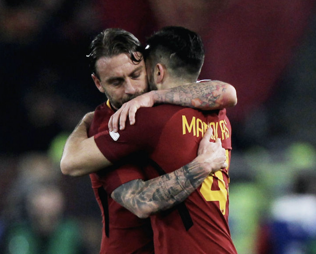 Roma-Torino Manolas De Rossi
