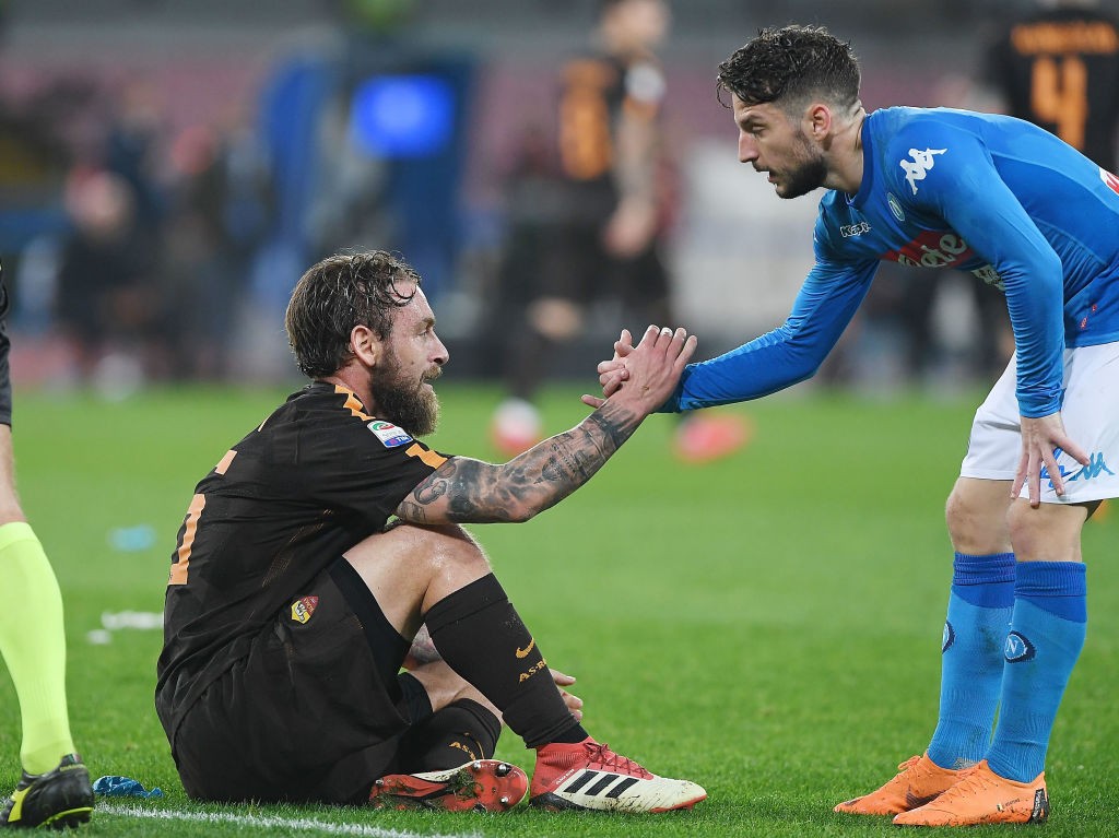 Napoli-Roma De Rossi Mertens