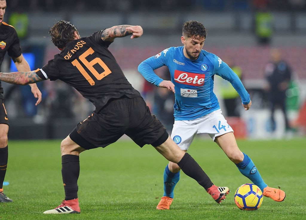 Napoli-Roma De Rossi Mertens