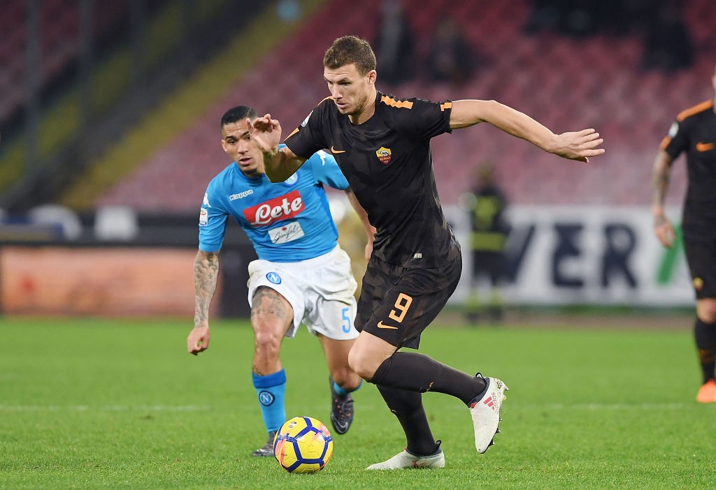 Napoli-Roma Dzeko