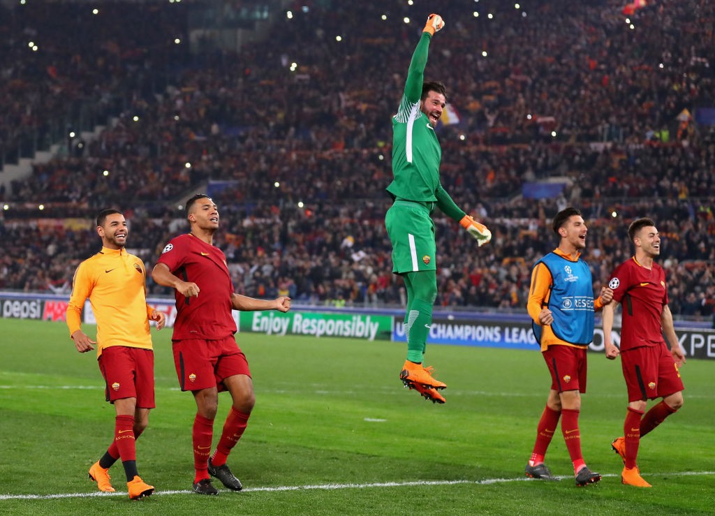 Roma-Barcellona Alisson Jesus Peres El Shaarawy Pellegrini