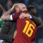 Roma-Barcellona Monchi De Rossi