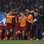 Roma-Barcellona Esultanza 09