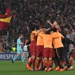 Roma-Barcellona Esultanza 12