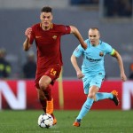 Roma-Barcellona Schick Iniesta
