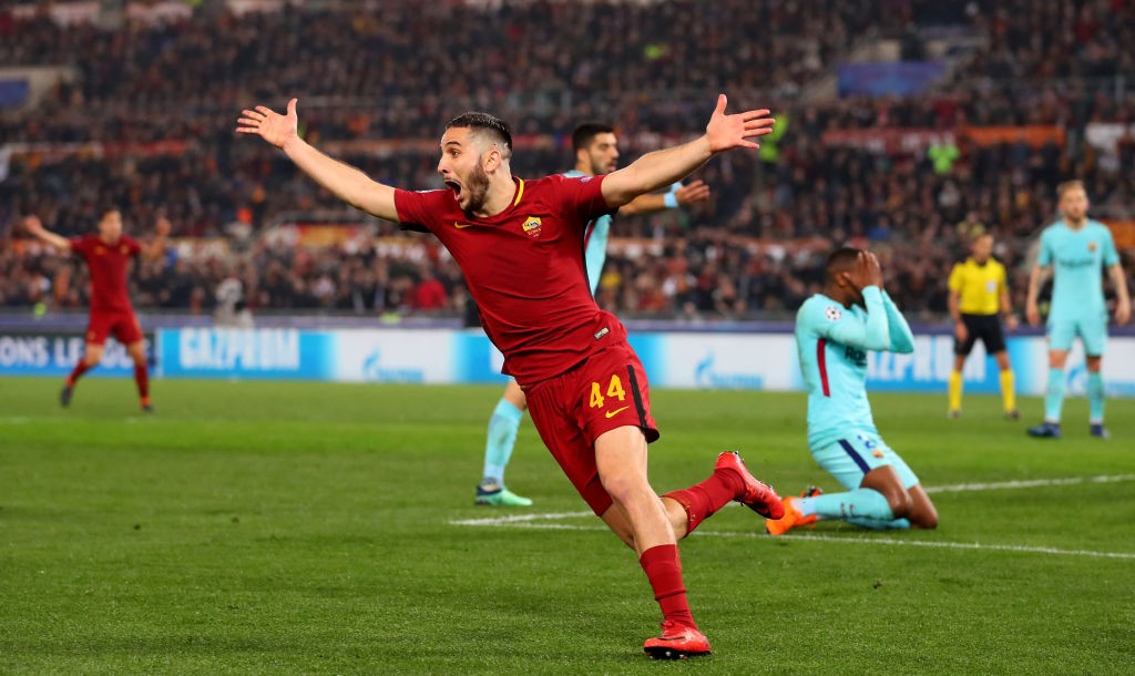 Roma-Barcellona Manolas 10