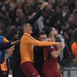 Roma-Barcellona Manolas Esultanza 02