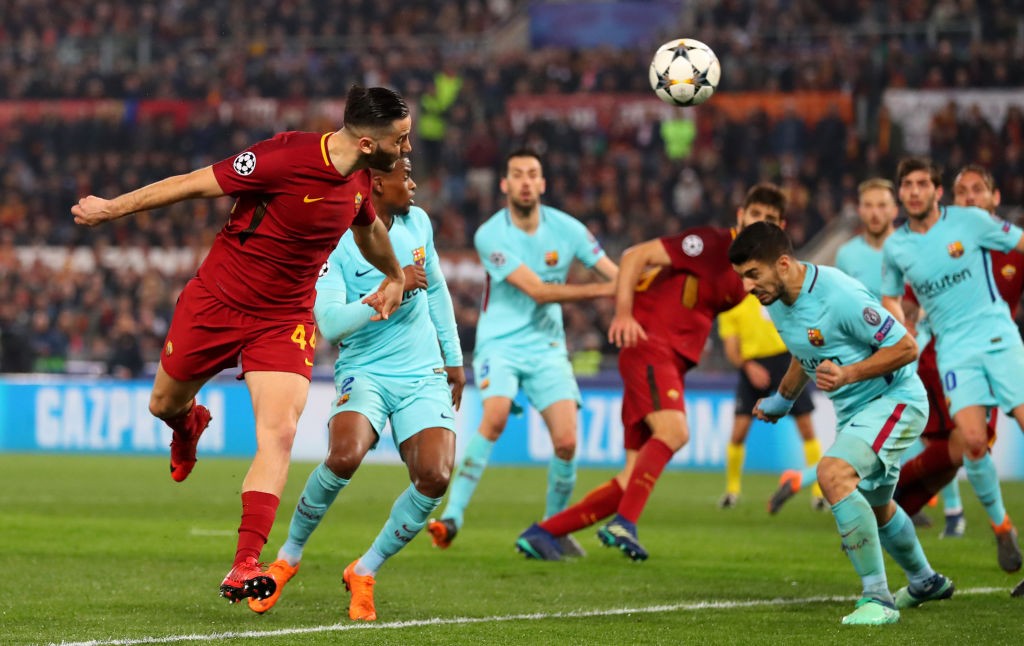 Roma-Barcellona Manolas Gol
