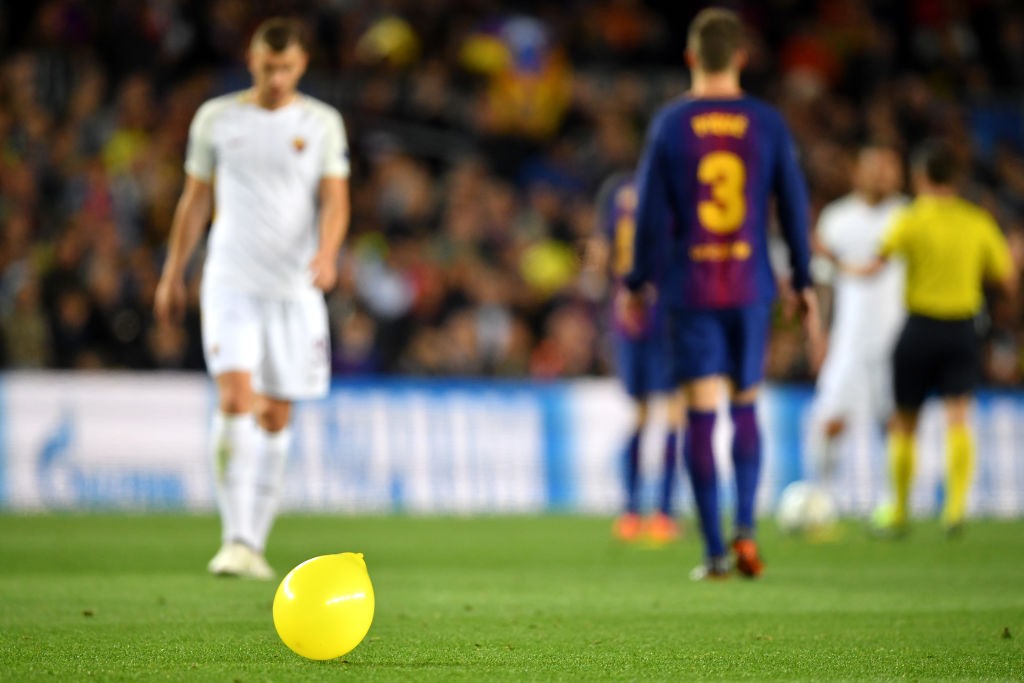 Barcellona-Roma Palloncini