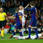 Barcellona-Roma Pique Dzeko