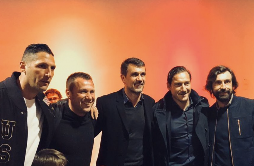 Totti Pirlo Materazzi Cassano Maldini